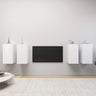 4 Piece Tv Cabinet Set 30.5X30X Engineered Wood,  Wall-Mounted Tv Cabinets - 2 Pcs , 30.5X30X, Made From Engineered Wood