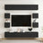 8 Piece Tv Cabinet Set Engineered Wood