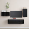4 Piece Tv Cabinet Set Engineered Wood