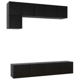 5 Piece Tv Cabinet Set Engineered Wood