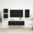 5 Piece Tv Cabinet Set Engineered Wood