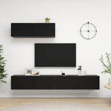 Tv Cabinets 3 Pcs Engineered Wood