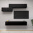 7 Piece Tv Cabinet Set Engineered Wood