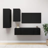 4 Piece Tv Cabinet Set Engineered Wood