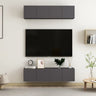 Tv Cabinets 4 Pcs 80X30X30 Cm Engineered Wood