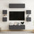 8 Piece Tv Cabinet Set Engineered Wood