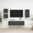 5 Piece Tv Cabinet Set Engineered Wood