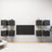 Wall Mounted Tv Cabinets 8 Pcs 30.5X30X30 Cm
