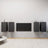 4 Piece Tv Cabinet Set 30.5X30X Engineered Wood,  Wall-Mounted Tv Cabinets - 2 Pcs , 30.5X30X, Made From Engineered Wood