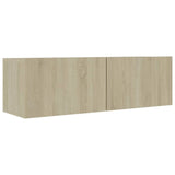 8 Piece Tv Cabinet Set Engineered Wood