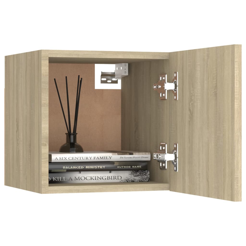 8 Piece Tv Cabinet Set Engineered Wood