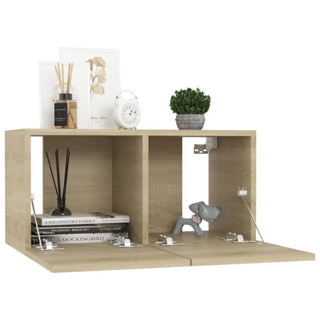 10 Piece Tv Cabinet Set Engineered Wood