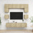 8 Piece Tv Cabinet Set Engineered Wood