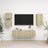 5 Piece Tv Cabinet Set Engineered Wood