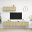 Tv Cabinets 3 Pcs Engineered Wood