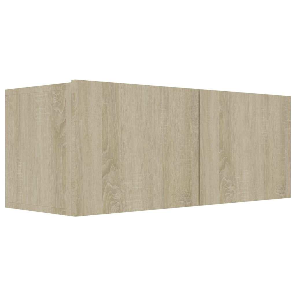4 Piece Tv Cabinet Set Engineered Wood