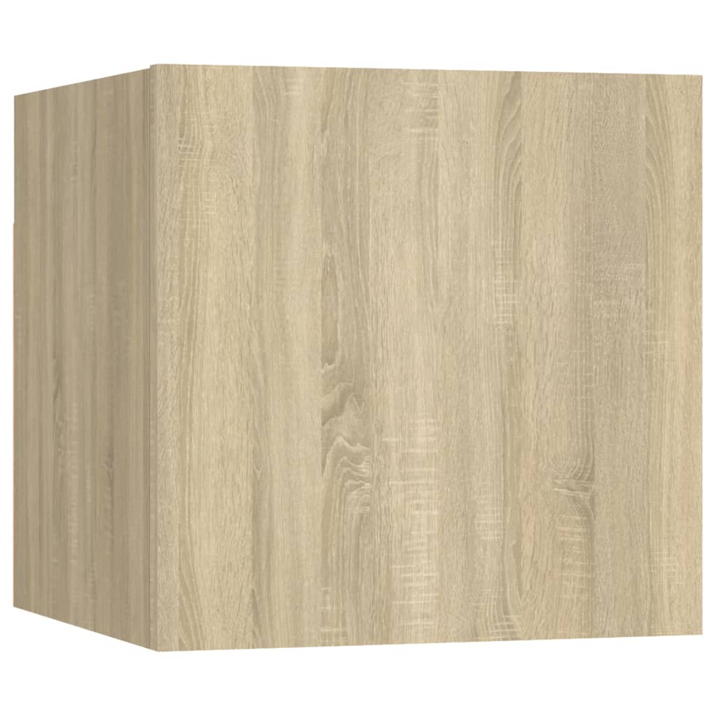 Wall Mounted Tv Cabinets 8 Pcs 30.5X30X30 Cm