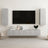 4 Piece Tv Cabinet Set Wall-Mounted Engineered Wood,  Tv Stand 80X30X30 Cm Made Of Engineered Wood,  Wall-Mounted Tv Cabinets - 2 Pcs , 30.5X30X90 Cm, Made From Engineered Wood