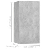 8 Piece Tv Cabinet Set Engineered Wood