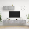 Tv Cabinets 3 Pcs Engineered Wood