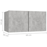 7 Piece Tv Cabinet Set Engineered Wood