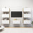 Tv Cabinets 7 Pcs 30.5X30X60 Cm Engineered Wood