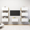 Tv Cabinets 7 Pcs 30.5X30X60 Cm Engineered Wood