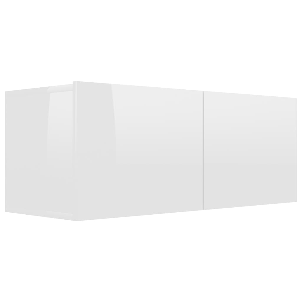 4 Piece Tv Cabinet Set Engineered Wood