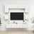 8 Piece Tv Cabinet Set Engineered Wood