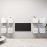Wall Mounted Tv Cabinets 8 Pcs 30.5X30X30 Cm