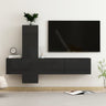 5 Piece Tv Cabinet Set Engineered Wood