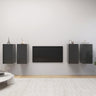 4 Piece Tv Cabinet Set 30.5X30X Engineered Wood,  Wall-Mounted Tv Cabinets - 2 Pcs , 30.5X30X, Made From Engineered Wood