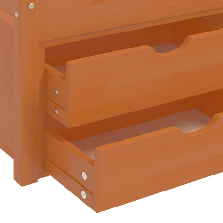 Bed Frame With Storage Without Mattress 90X200 Cm