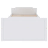 Bed Frame Without Mattress Solid Wood Pine 90X200 Cm