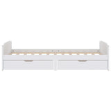 Bed Frame Without Mattress Solid Wood Pine 90X200 Cm