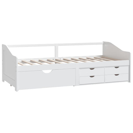 3-Seater Day Bed Without Mattress Solid Pinewood 90X200Cm