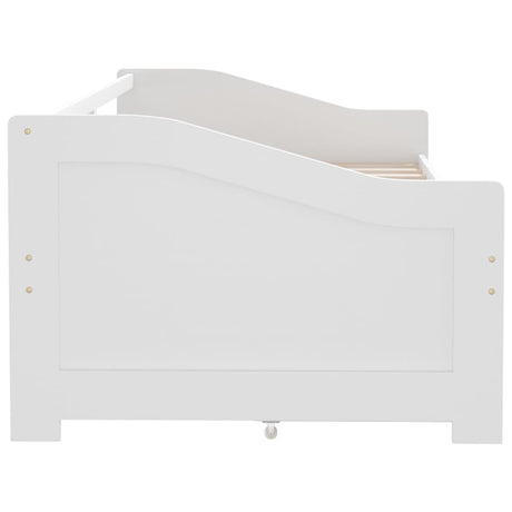 3-Seater Day Bed Without Mattress Solid Pinewood 90X200Cm
