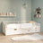 3-Seater Day Bed Without Mattress Solid Pinewood 90X200Cm