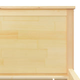 Bed Frame Without Mattress Solid Wood Pine