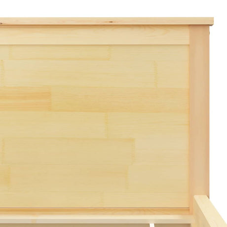 Bed Frame Without Mattress Solid Wood Pine