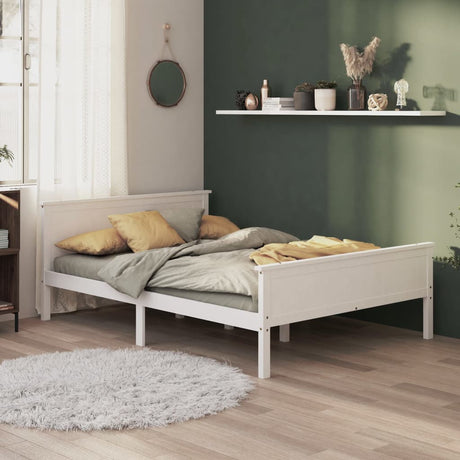 Bed Frame Without Mattress Solid Wood Pine