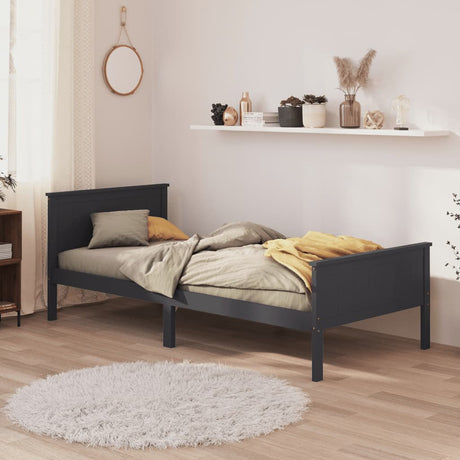 Bed Frame Without Mattress Solid Wood Pine