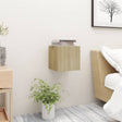 Bedside Cabinet 30.5X30X30 Cm Engineered Wood
