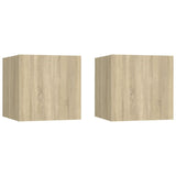 Bedside Cabinet 30.5X30X30 Cm Engineered Wood