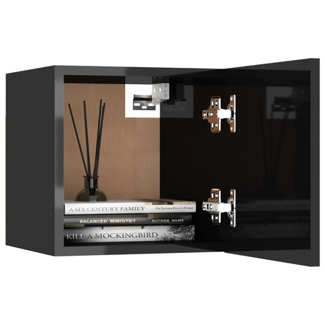 Bedside Cabinet 30.5X30X30 Cm Engineered Wood