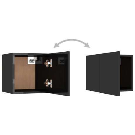 Bedside Cabinet 30.5X30X30 Cm Engineered Wood