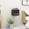 Bedside Cabinet 30.5X30X30 Cm Engineered Wood