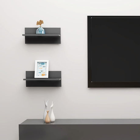 Wall Shelf 4 Pcs 40X11.5X18 Cm Engineered Wood