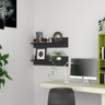 Wall Shelf 4 Pcs 80X11.5X18 Cm Engineered Wood