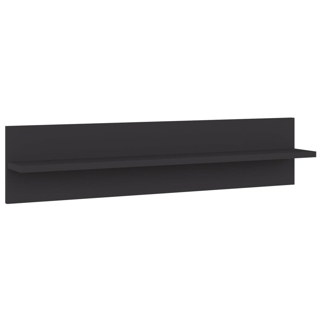 Wall Shelf 4 Pcs 80X11.5X18 Cm Engineered Wood